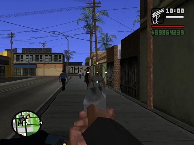 Vice City First Person Mod